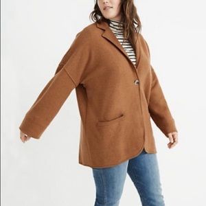Madewell Saville Sweater Blazer